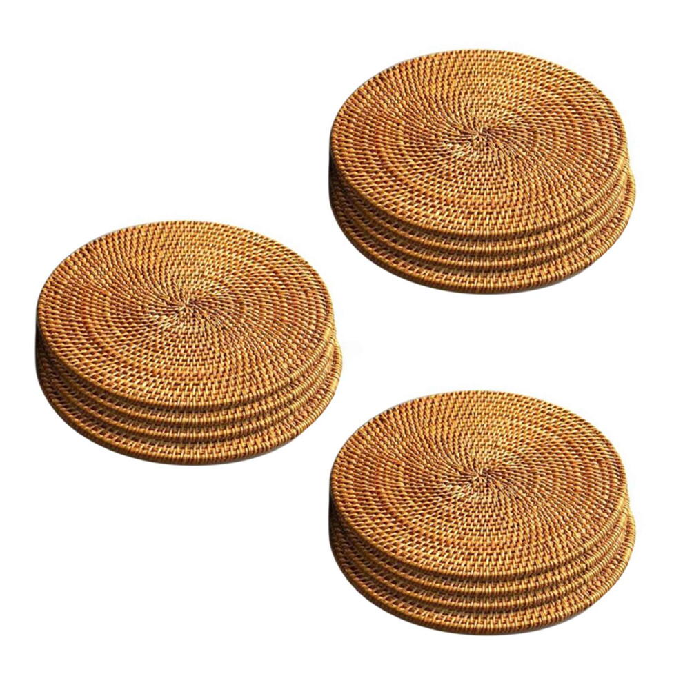 4 Pcs Rattan Trivets for Hot Hot Pads, Pot Holder-image-OPC-PJ2XZ9Y-NEW