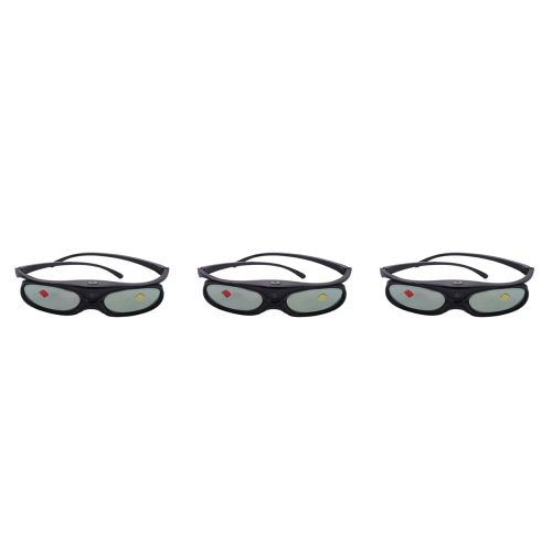 4 PCS Active Shutter 3D Glasses for DLP Link Compatible 96-144HZ 1