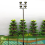 4 PCS HO Scale Model lighting tower,tower lights Model Lights 1