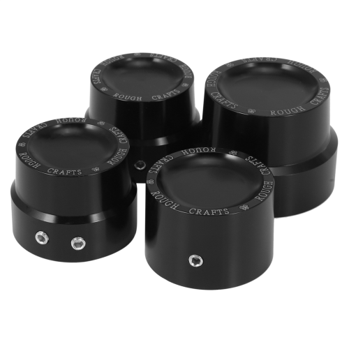 4 Pcs Craft Carving Front & Rear Axle Nut Caps for 1