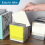 4 Pcs Clear Acrylic CD Holder with Tackable CD DVD Display Rack 7