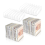 4 Pcs Clear Acrylic CD Holder with Tackable CD DVD Display Rack 2