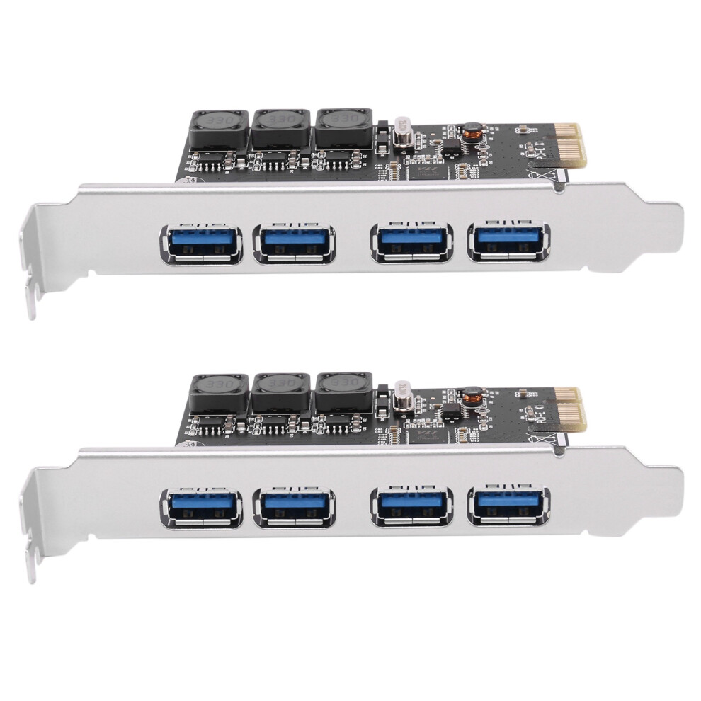 4 Port Usb 3.0 Pci Express Expansion Card Pcie Pci-E Host Controller 4713514218774