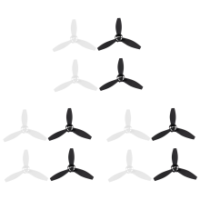 4 Propellers Props Replacement For Parrot Bebop 2 Drone Black White