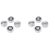 4 Pcs Speaker Stand Feet Fixing Feet Pad 1