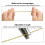 4 Pieces Ceiling Fan Chain Pulls Wooden Extension Pull Chain 4