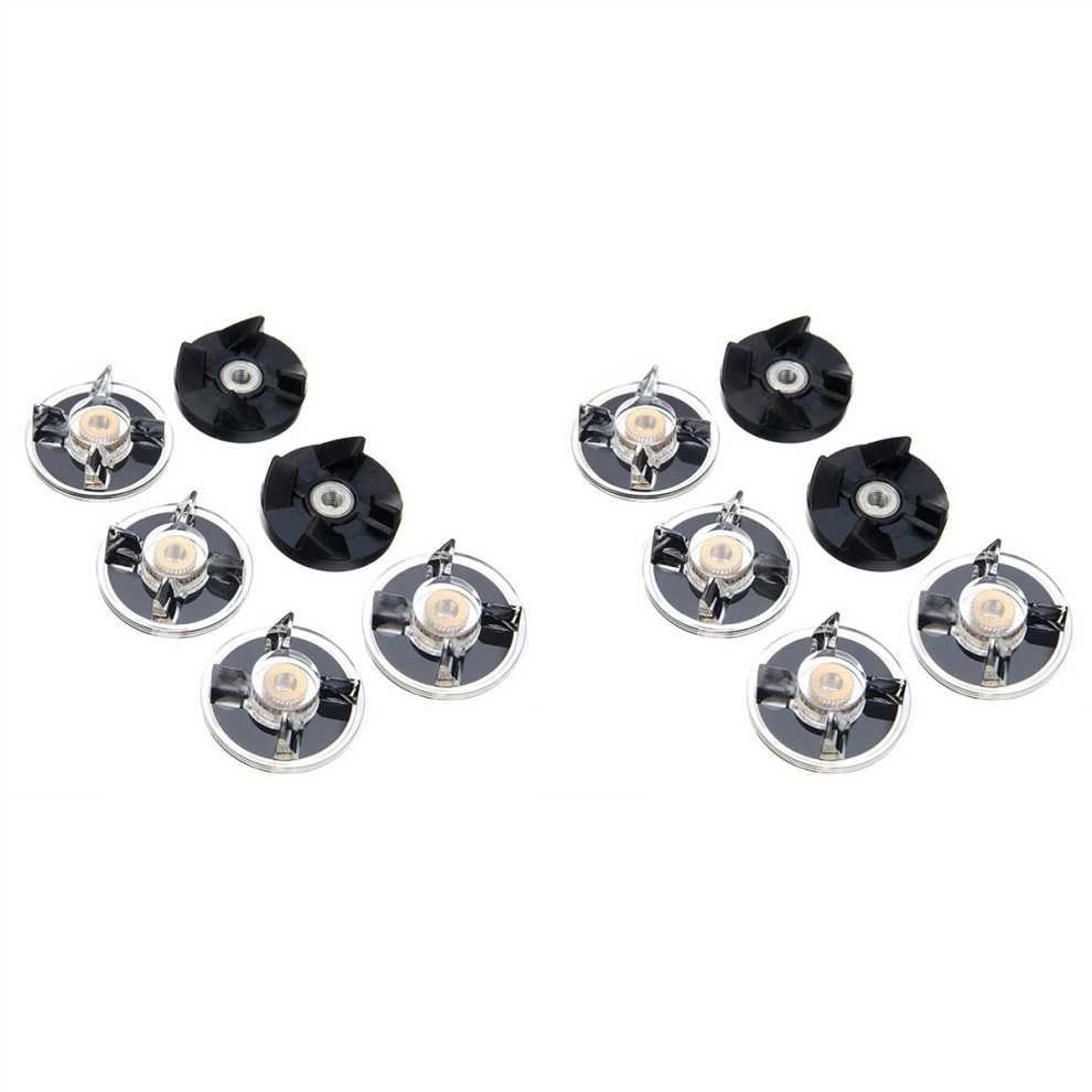 4 Plastic Gear Base + 2 Rubber Gear for Magic 250W Blender Parts-image-OPC-PJ2Y2DR-NEW