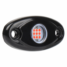 4 Pods LED Rock Lights Kit Waterproof Underglow for Truck-Red