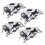400Pcs Plastic Disposable Mini Shovel Spoon Potted Cake 1
