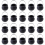 40 Pcs Candy Kettles Witch Skeleton Cauldron Holder Pot with Handle 2