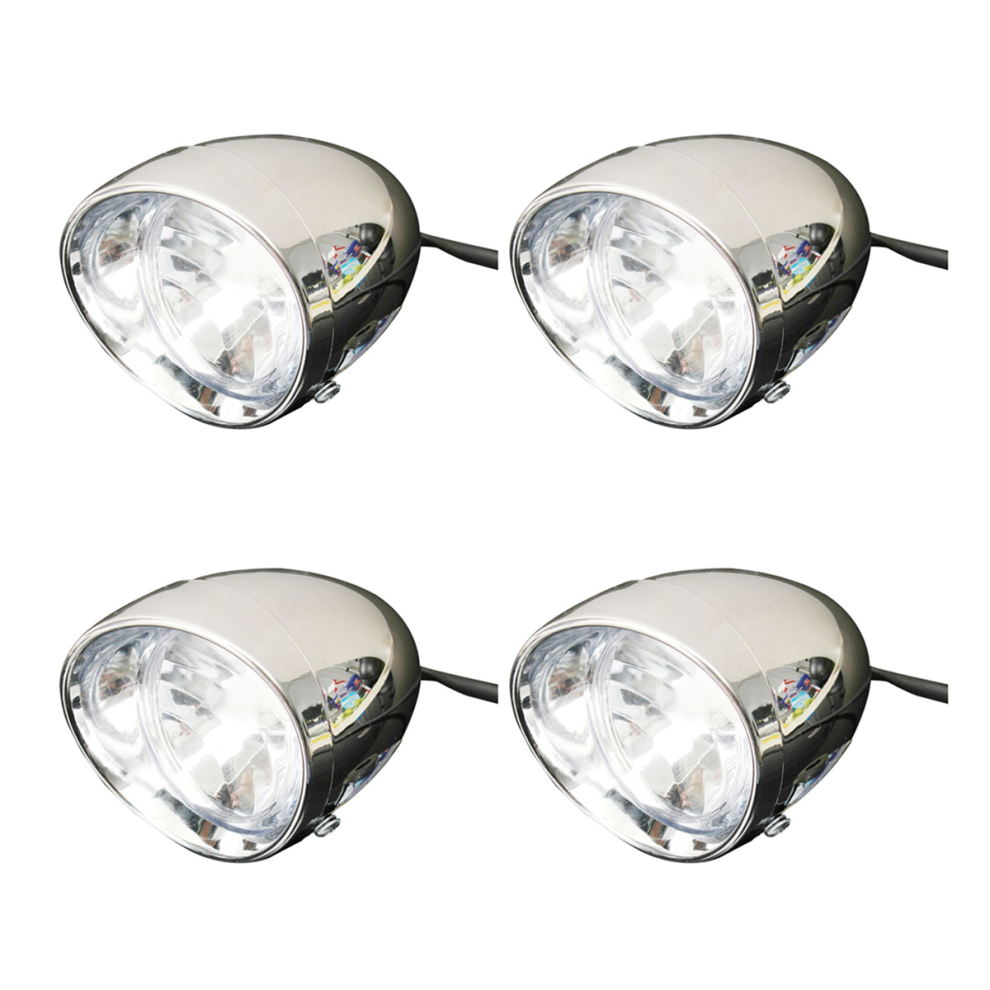 4Â³ Motorcycle Head Spot Fog Lamp Bulb For Chopper Light/Amber 4713514202360