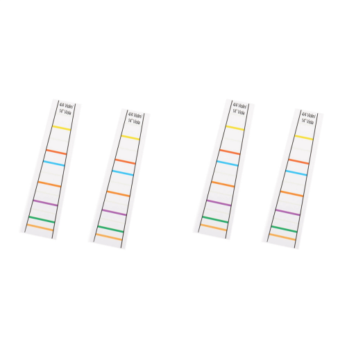 4/4 Violin Fretboard Sticker Marker Fiddle Learn Note Chart Tape 2Pcs