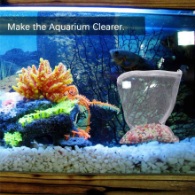 40 Pieces Aquarium Filter Bags Media Mesh Filter Bags,White and Black