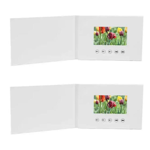 4.3 inchs Video Book Card 4GB Lcd Invitation Gift