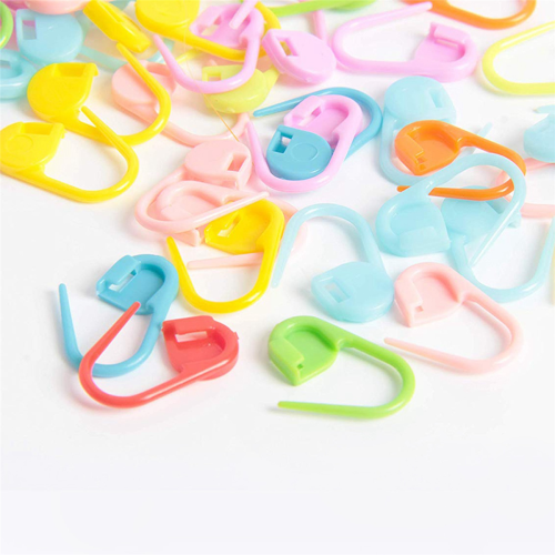 400 Pieces Crochet Locking Markers, Knitting Clips,Mixed Color