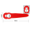 Car Headlight Cover Trim Frame Side Light Frame Daytime Running Light Frame for  Everest Ranger 2015-2019 5