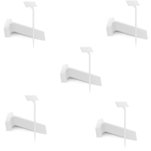 40Pcs Outdoor Waterproof Plastic Plant T-Type Tags, for Herbs,Flowers