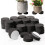 48Pcs Plant Risers Natural Rubber Flower Pot Mat 5