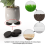 48Pcs Plant Risers Natural Rubber Flower Pot Mat 6