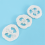 4-6Cm Wide 50Pcs/Lot Natural Loofah Diy Customize Soap Tools 3