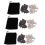 48 Pcs 16mm Dice Counters Token Dice Dice D6 for ,,Card Gamings 1