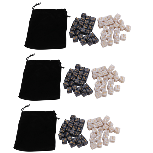 48 Pcs 16mm Dice Counters Token Dice Dice D6 for ,,Card Gamings