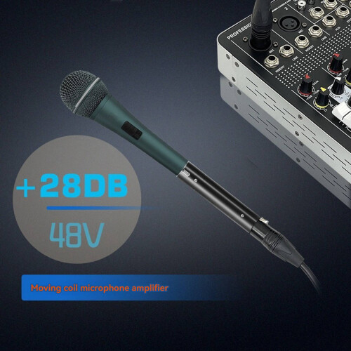 48V Microphone Dynamic Preamplifier for DM1 28DB 2