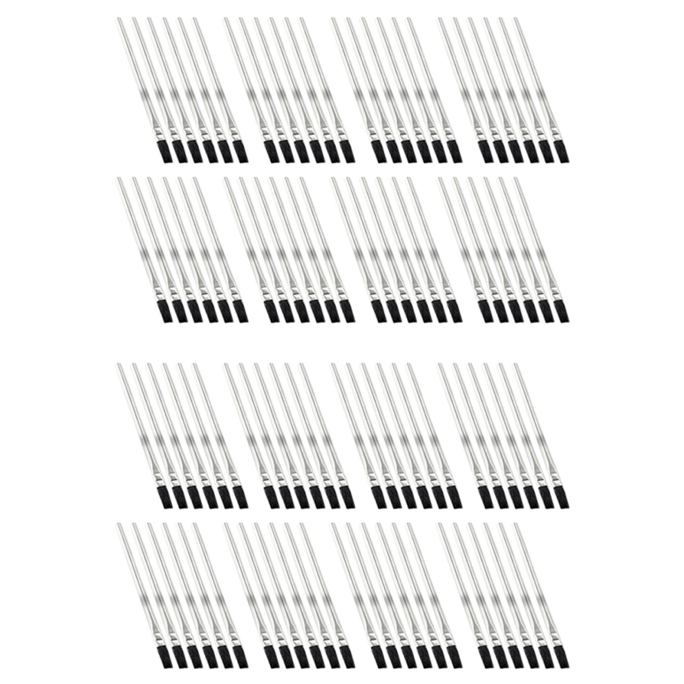 48Pcs 3/8In Horsehair Acid Flux Brush, For Woodworking, Epoxy Brushes 4713514274855