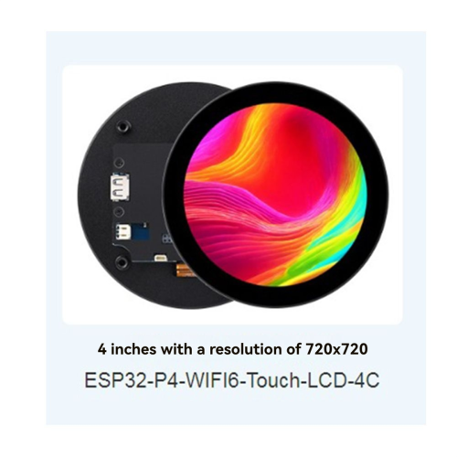 4inch Round Touch Display 800x800 Resolution IPS Screen 10-Point 2