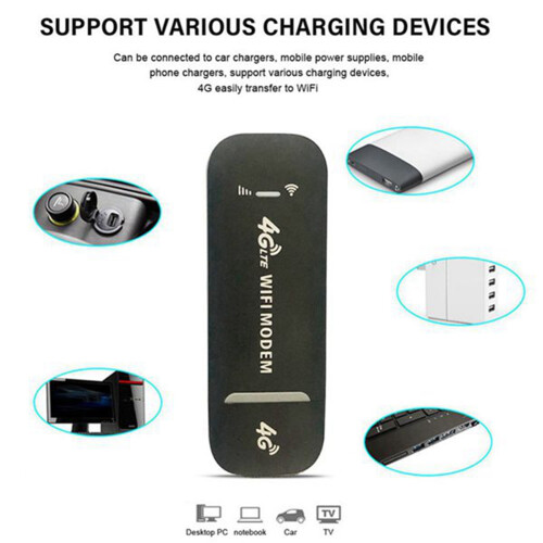 4G LTE USB Modem Network Adapter for Win XP Vista 7/10 10.4 1