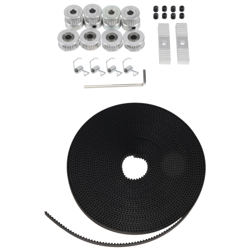 QUARKZMAN 10x 2GT Spannrolle – Zahnlos, 18 Mm Ø, 3 Mm Bohrung, 6 Mm Breite, Aluminium, Für 3D-Drucker & CNC