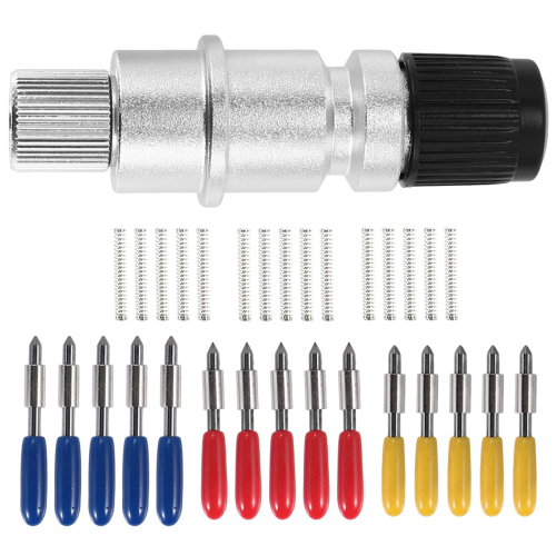 16Pcs 30/45/60 Degree Graphtec Cb15 Cb15U Vinyl Cutter Blade+Holder 2