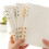 20 Stück 3-Ring-Gold-Buchringe Blattordner Büro-Buchringe 6