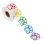 500 pezzi etichette adesive colorate per targhette identificative per cani da 1 pollice 2