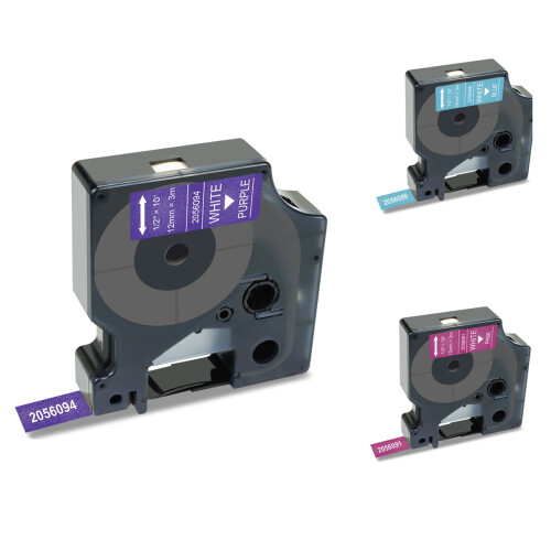 3-Pack for Label Tape for Label Maker, Label Manager 1