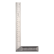 Roestvrij staal L-vormige hoekliniaal, 90 graden, 25 cm lengte