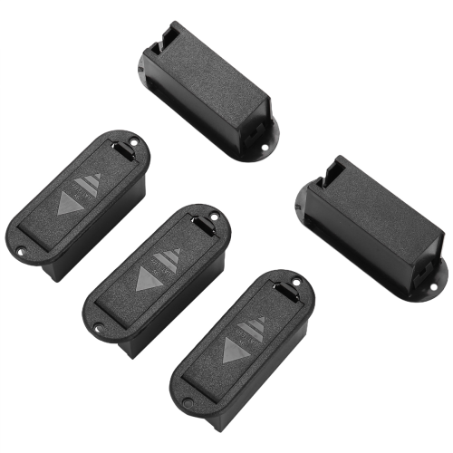Thirard - Lot De 50 Boitiers De Serrures Encastrables À Cylindre Pour Porte Entree Axe 40mm Bouts Ronds Blanc 90265988