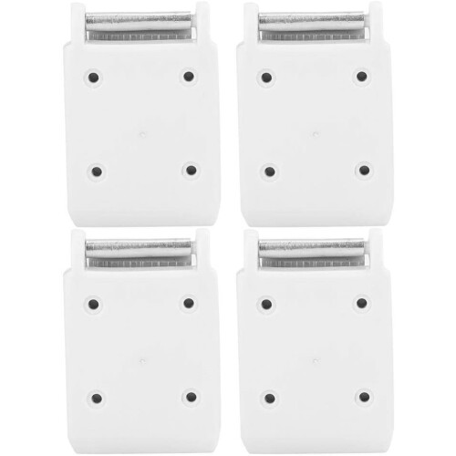 4 st Stickmaskinstillbehör – klovikt i silverfärg