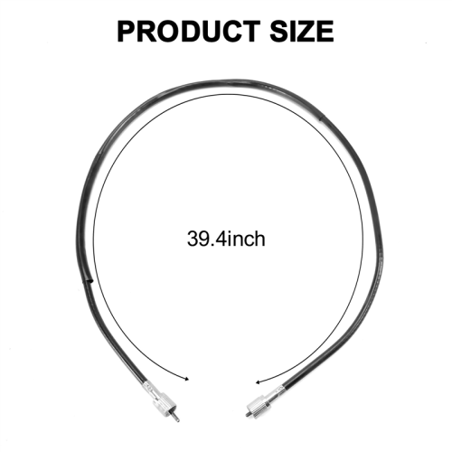 Motorrad 12 mm Tachoantriebsrad mit Kabel