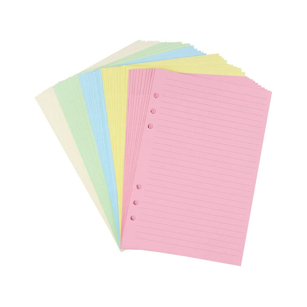 Photos - Notebook A5 Colorful 6-Hole Refills Inserts for Organizer Binder,50 Sheets