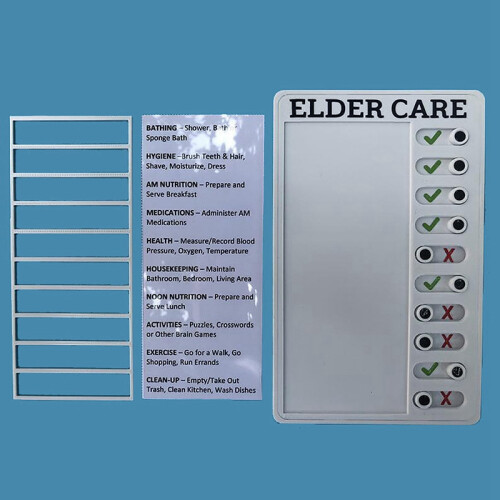 My Chores Memo Plastic Board, Detachable and Reusable 1