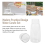Set di caraffa d'acqua da comodino con bicchiere tumbler trasparente 5