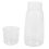 Set di caraffa d'acqua da comodino con bicchiere tumbler trasparente 2