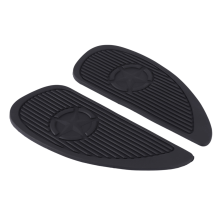 1 paar motorfiets tank tractie pad beschermers antislip sticker zwart
