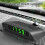 Car Clocks with Night Thermometer Stick-on Digital Solar 24-Hour 3