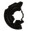 2X Front Brake Anchor Plate Front Splash Plate Suitabl for 6