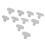 10 stuks remlichtschakelaar-stopper voor 32876 36000 3