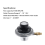 Propane Gas Grill Control Valve Table Top Regulator + Nozzle Jet 5