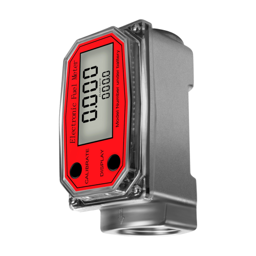 1 Inch Digital Turbine Flowmeter with NPT for Measuring Engine Oil 2