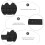 Universal Motorcycle Exhaust Muffler Drop Protection Guard Black 7